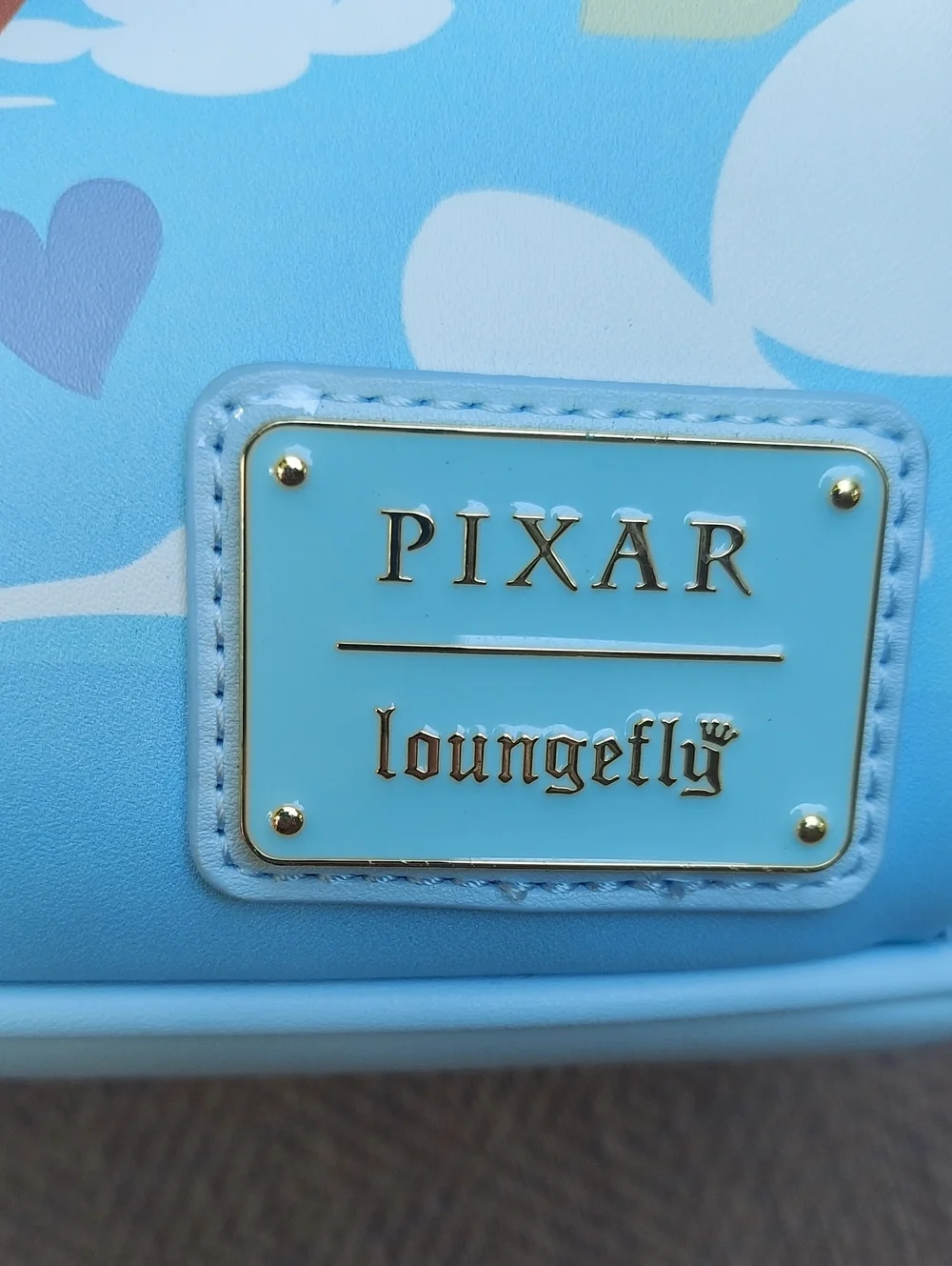 Pixar Carl & Ellie Light Blue Kids Mini Backpack